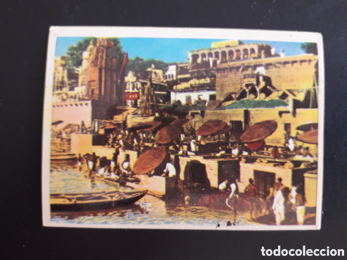 Coleccionismo cromos antiguos: R&Iacute;O GANGES, LA VUELTA AL MUNDO CON BIMBO 1966 N&deg; 148 SIN PEGAR, PEDIDO M&Iacute;NIMO 3&euro;