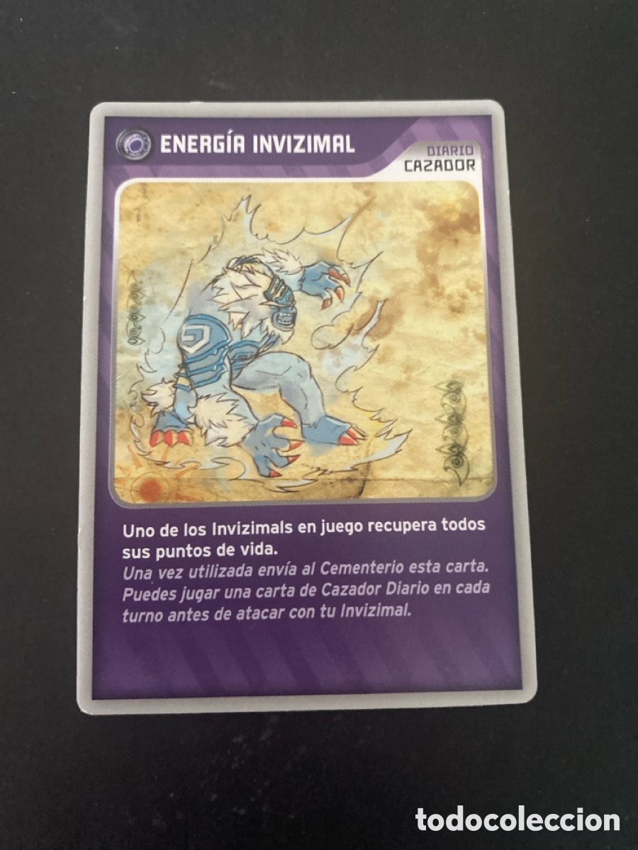 Coleccionismo cromos antiguos: Cromo carta Invizimals desaf&iacute;o oculto N*383