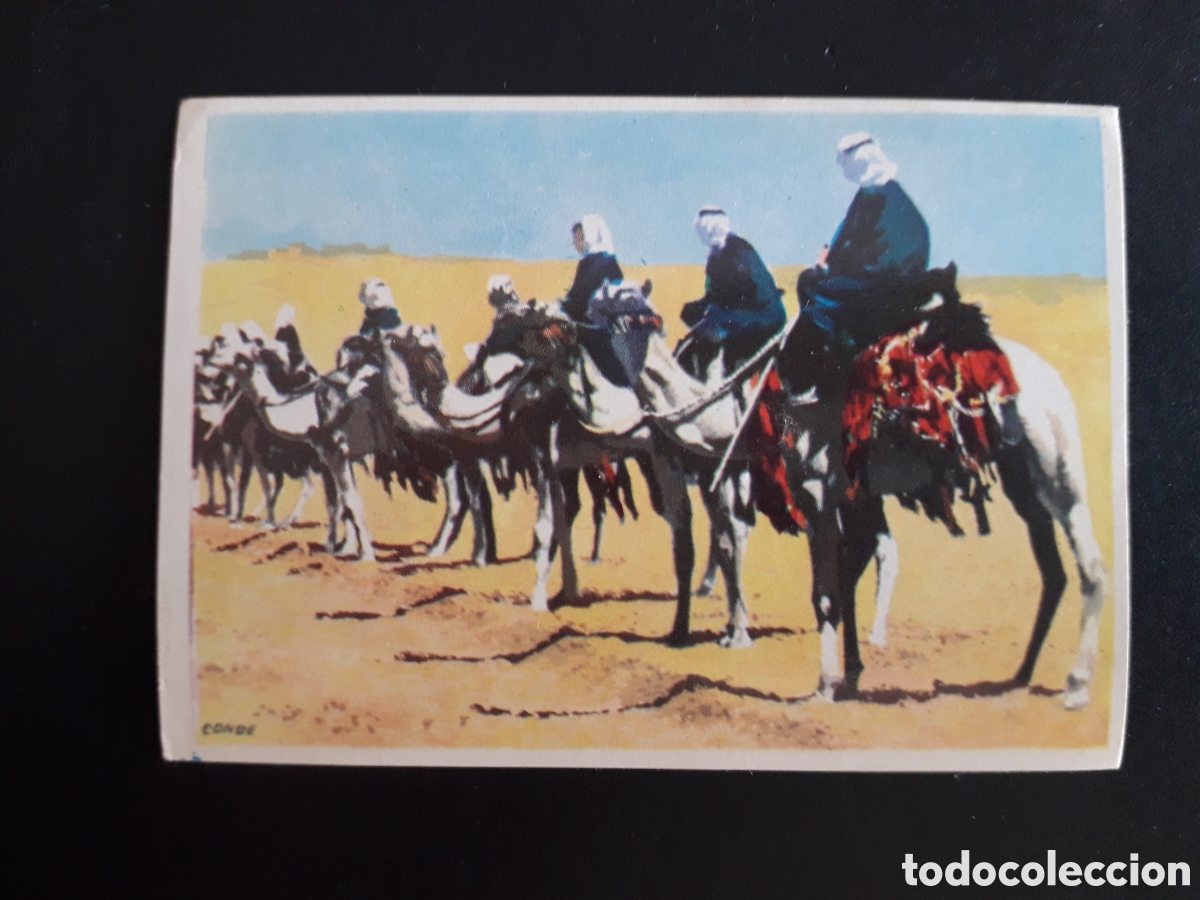 Collezionismo Figurine antiche: &Aacute;RABES DEL DESIERTO, LA VUELTA AL MUNDO CON BIMBO 1966 N&deg; 169 SIN PEGAR, PEDIDO M&Iacute;NIMO 3&euro;