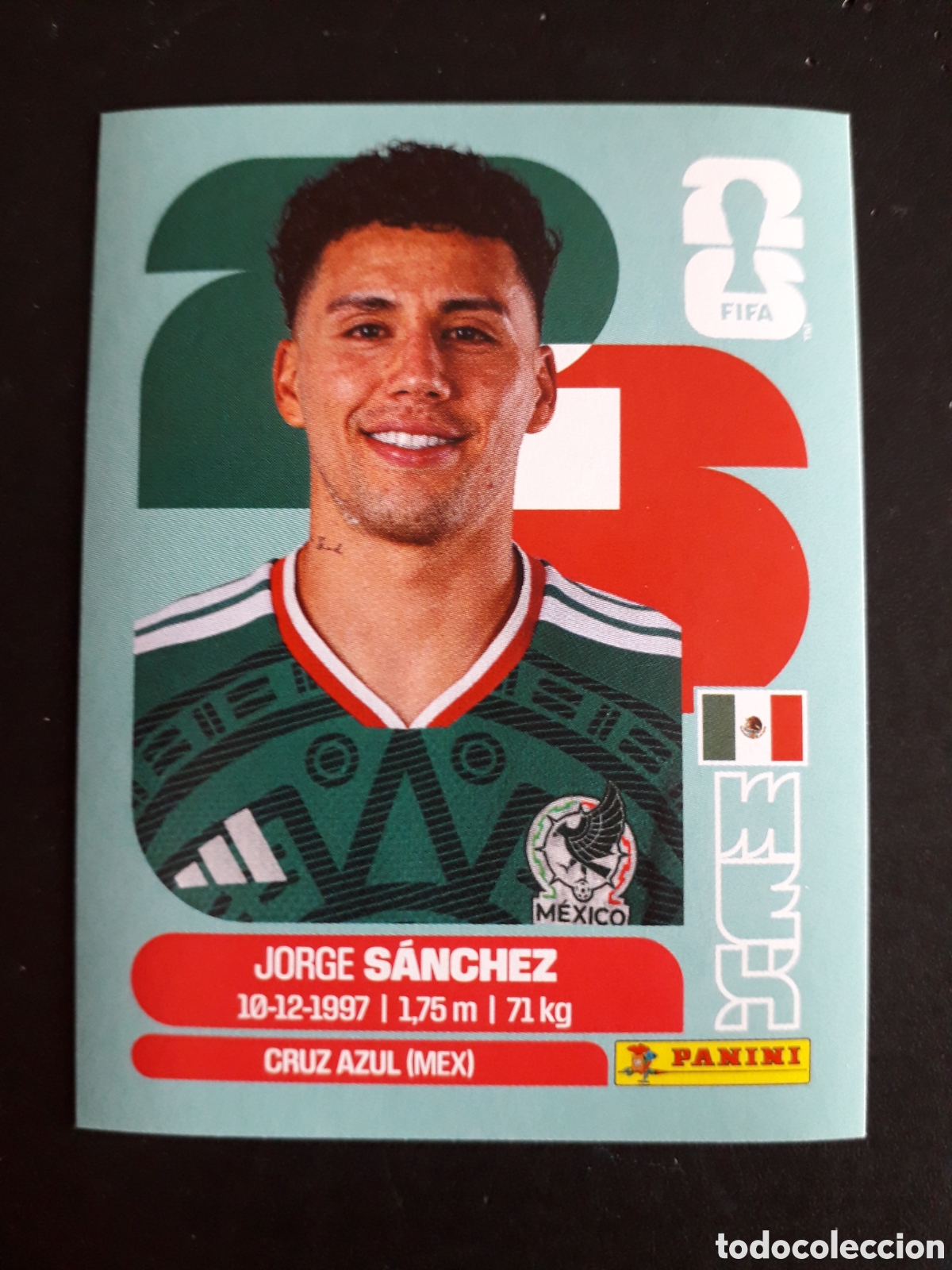Coleccionismo cromos antiguos: S&Aacute;NCHEZ M&Eacute;XICO MEX 4 MUNDIAL F&Uacute;TBOL 2026 FIFA WORLD CUP PANINI SIN PEGAR PEDIDO M&Iacute;NIMO 3&euro;
