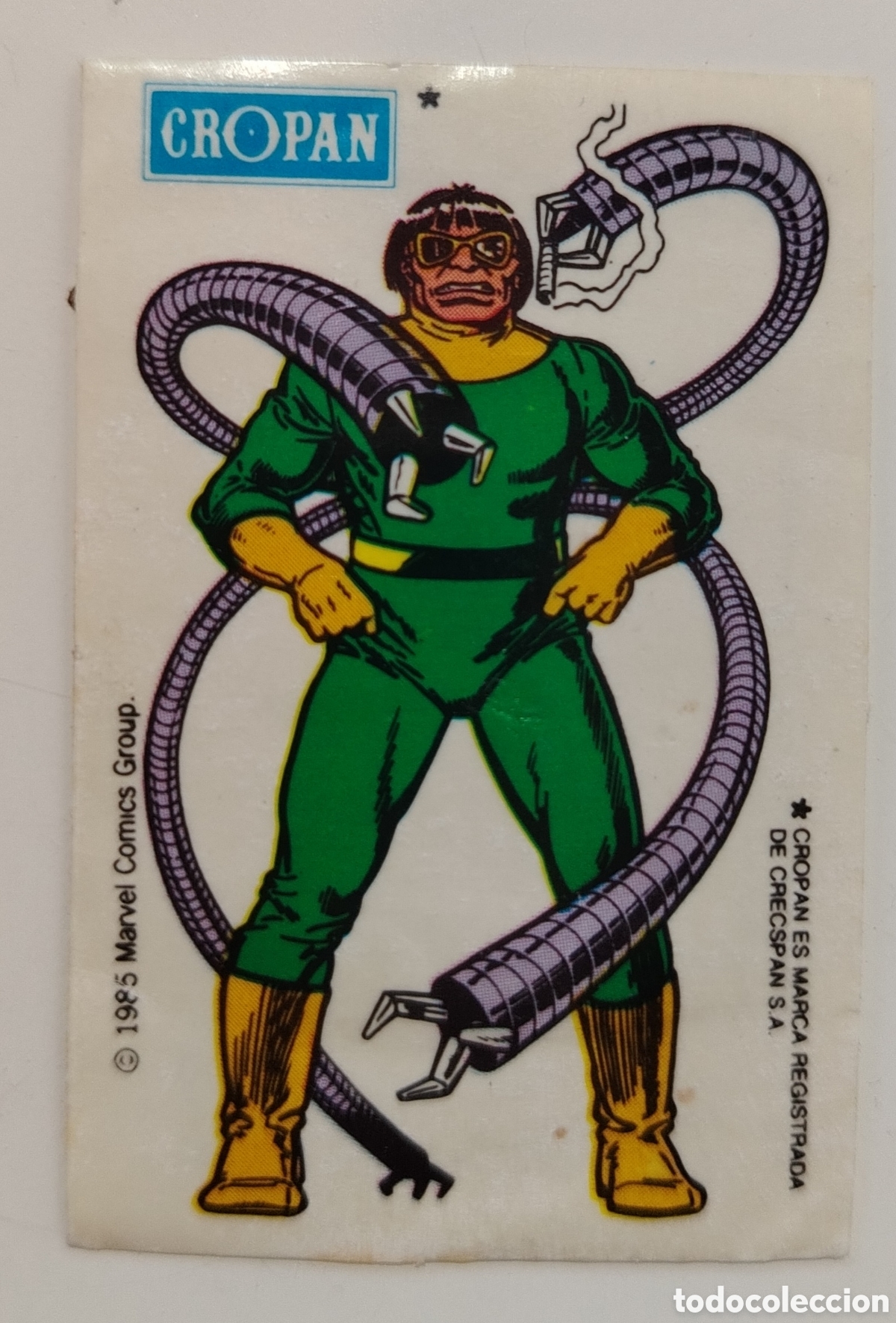 Coleccionismo cromos antiguos: Cromo Cropan Octopus 1985 Marvel