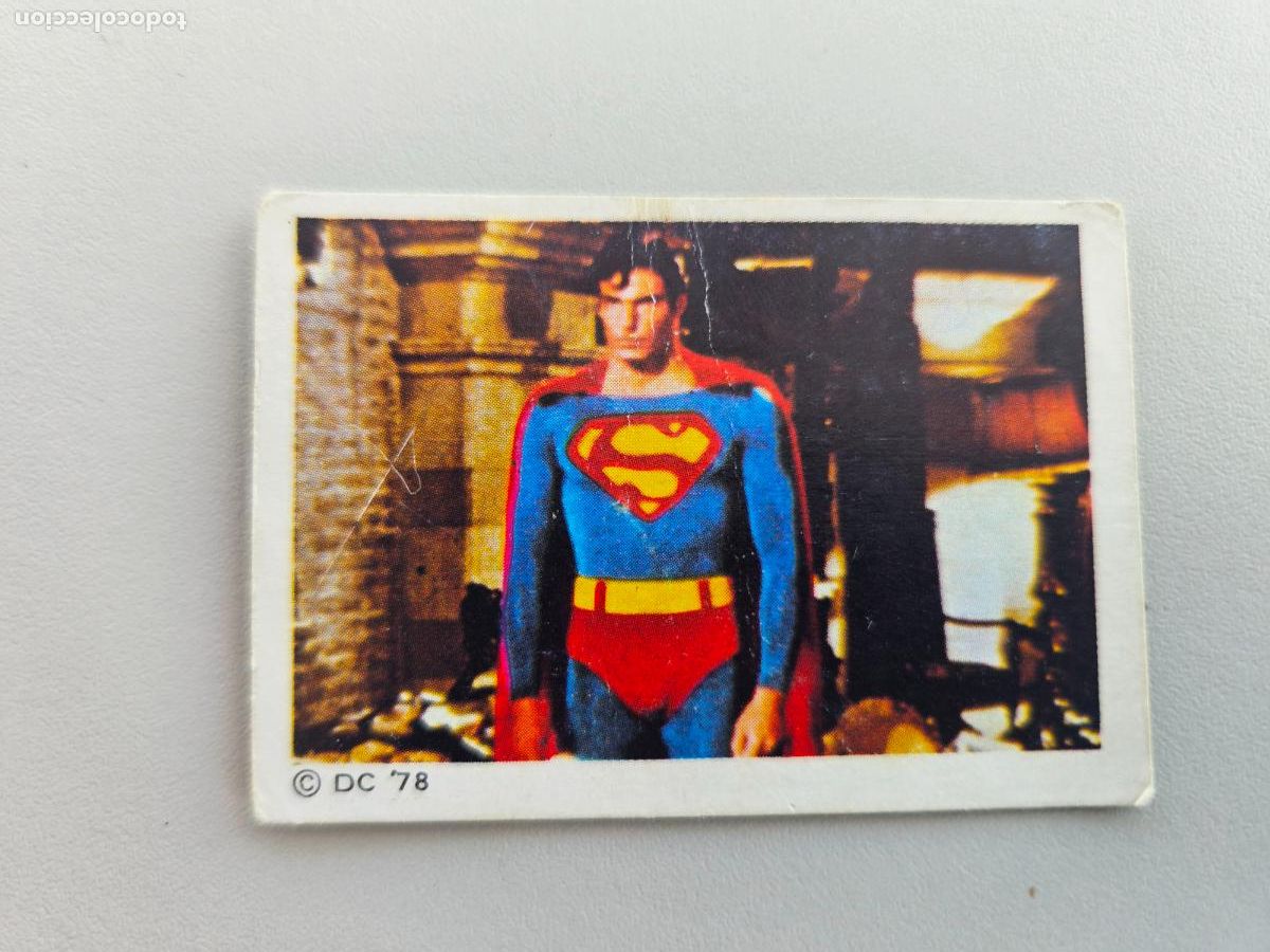 Coleccionismo cromos antiguos: &Aacute;lbum Superman The Movie, cromo 155 / Editorial Fher, 1979 / recuperado