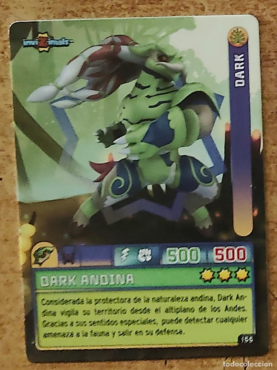 Coleccionismo cromos antiguos: Dark Cromo N&deg; 155 Invizimals Criaturas Secretas Panini 2023