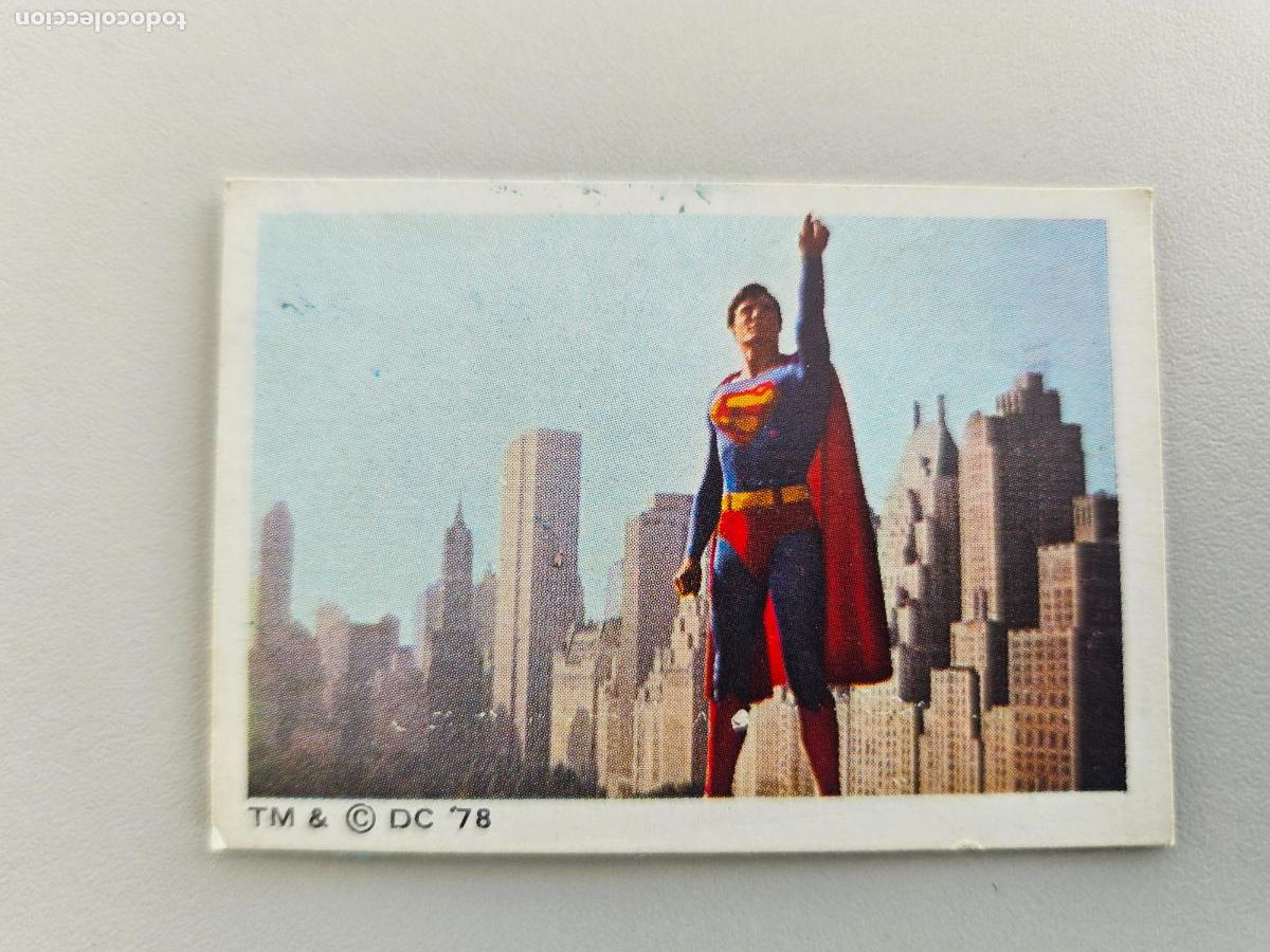 Coleccionismo cromos antiguos: &Aacute;lbum Superman The Movie, cromo 160 / Editorial Fher, 1979 / recuperado