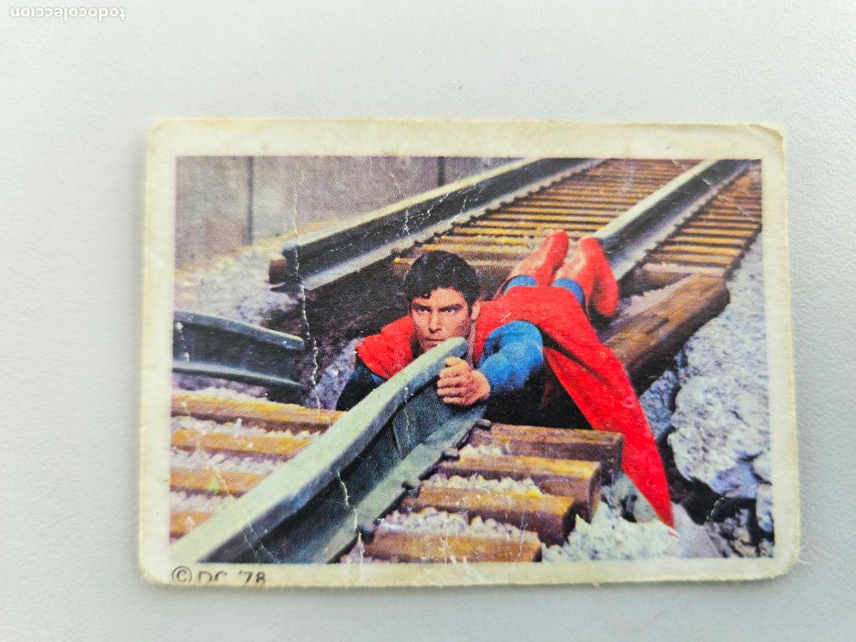 Coleccionismo cromos antiguos: &Aacute;lbum Superman The Movie, cromo 166 / Editorial Fher, 1979 / recuperado