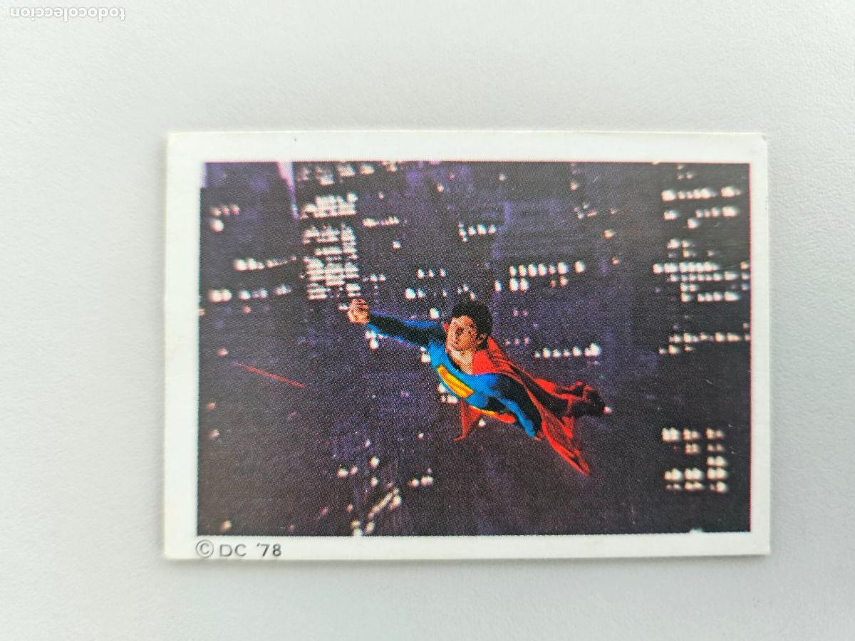 Coleccionismo cromos antiguos: &Aacute;lbum Superman The Movie, cromo 180 / Editorial Fher, 1979 / recuperado