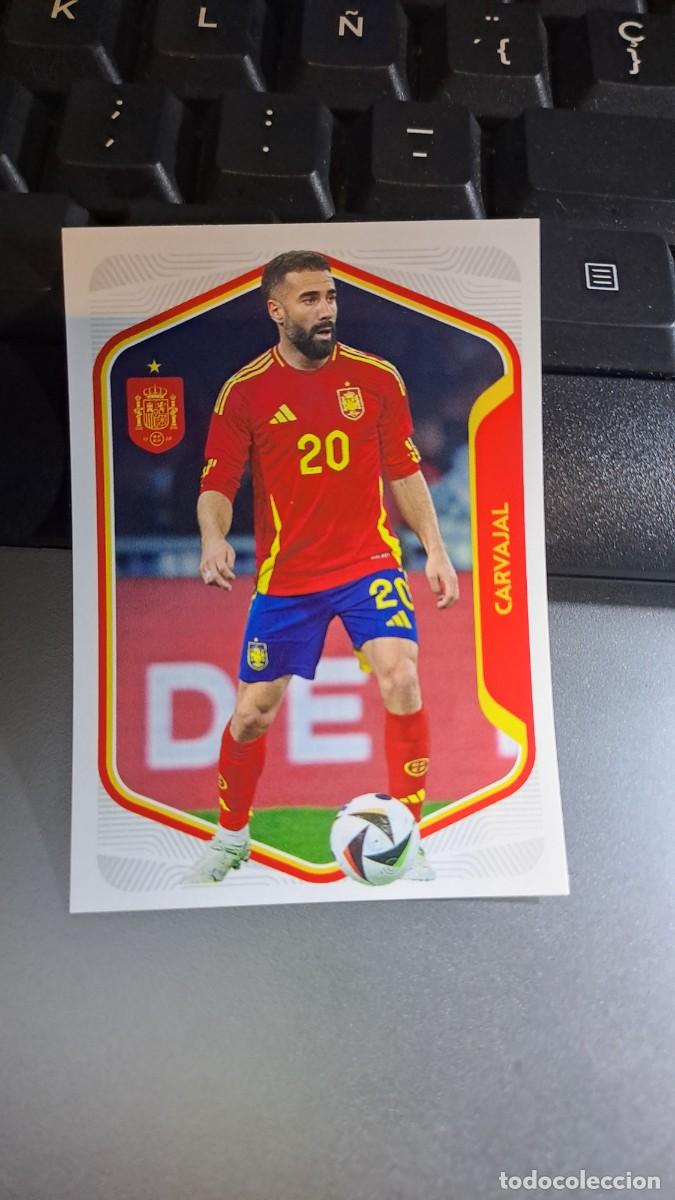 Coleccionismo cromos antiguos: CROMO CARVAJAL 16 ESPA&Ntilde;A 2026 26 MUNDIAL SELECCION ESPA&Ntilde;OLA CARREFOUR PANINI NUNCA PEGADO