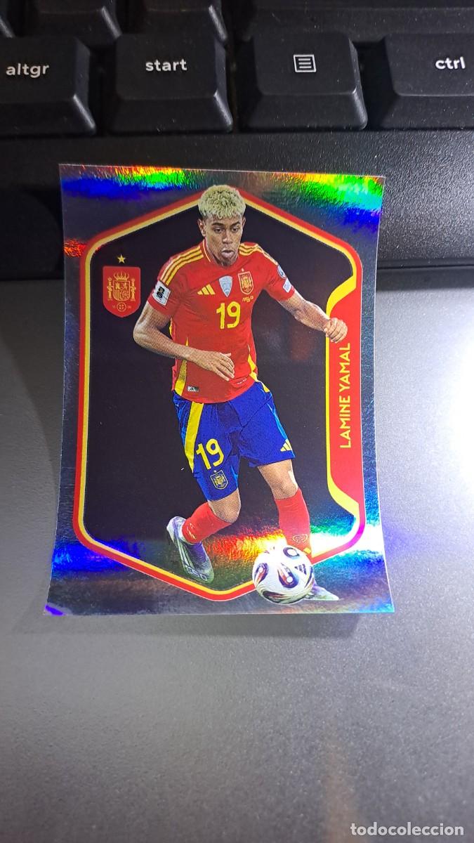 Coleccionismo cromos antiguos: CROMO LAMINE YAMAL 50 ESPA&Ntilde;A 2026 26 MUNDIAL SELECCION ESPA&Ntilde;OLA CARREFOUR PANINI NUNCA PEGADO