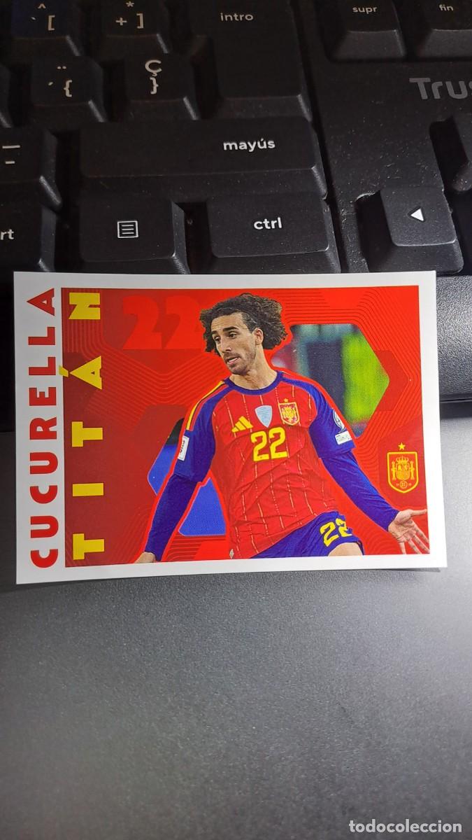 Coleccionismo cromos antiguos: CROMO CUCURELLA TITAN 67 ESPA&Ntilde;A 2026 26 MUNDIAL SELECCION ESPA&Ntilde;OLA CARREFOUR PANINI NUNCA PEGADO