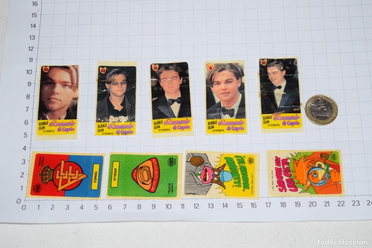Coleccionismo cromos antiguos: Oportunidad, lote 9 cromos variados de las diferentes colecciones CHICLES Dubble Dubble y Dubble Gum