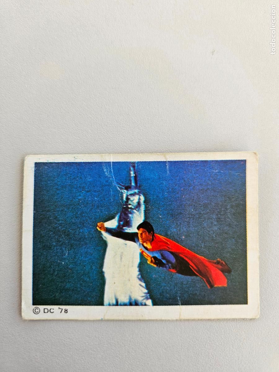 Coleccionismo cromos antiguos: &Aacute;lbum Superman The Movie, cromo 110 / Editorial Fher, 1979 / recuperado
