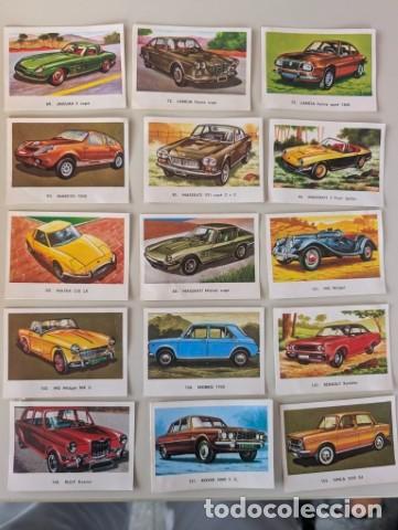Coleccionismo cromos antiguos: LOTE CROMOS DE AUTOMOVILES MAGA EDITADOS EN LOS A&Ntilde;OS 60-70 EN MAGA (MALAGA)