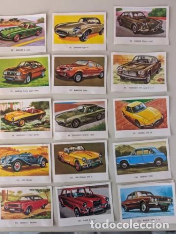 Coleccionismo cromos antiguos: LOTE CROMOS DE AUTOMOVILES MAGA EDITADOS EN LOS A&Ntilde;OS 60-70 EN MAGA (MALAGA)