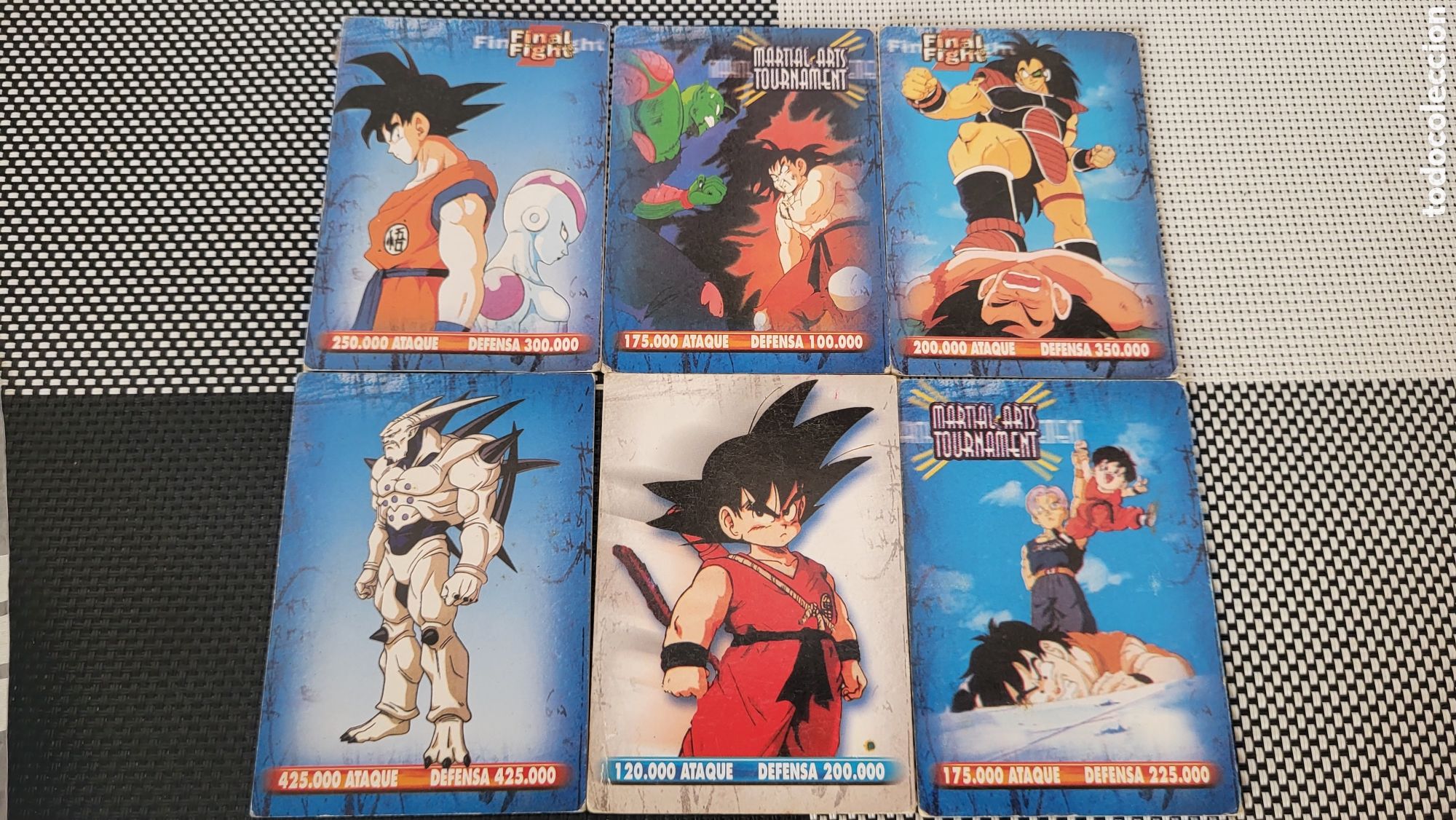 Coleccionismo cromos antiguos: Cromos antiguos Drag&oacute;n ball L3
