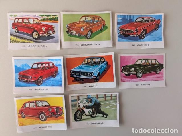 Coleccionismo cromos antiguos: LOTE CROMOS DE AUTOMOVILES MAGA EDITADOS EN LOS A&Ntilde;OS 60-70 EN MAGA (MALAGA)