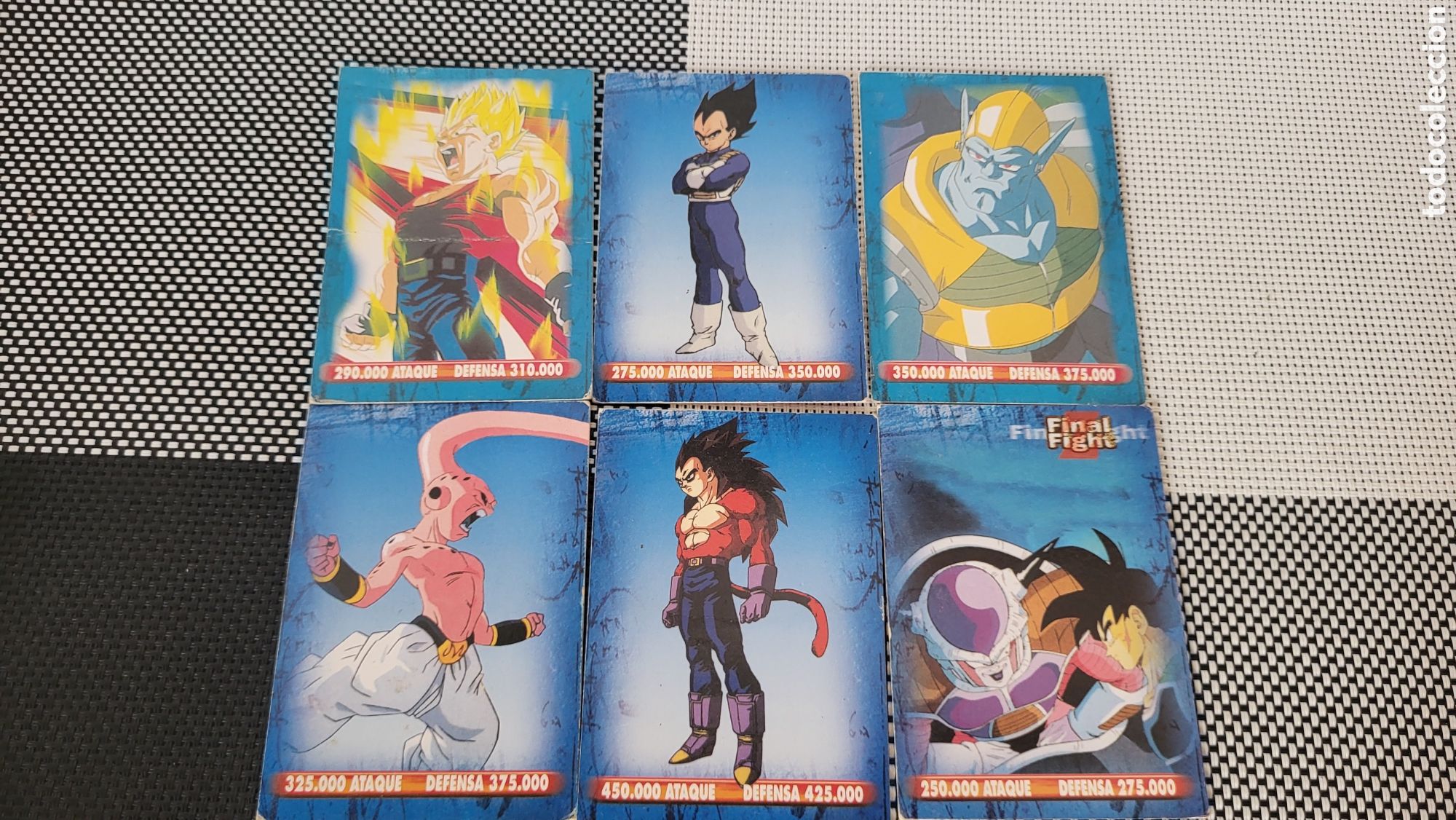 Coleccionismo cromos antiguos: Cromos antiguos Drag&oacute;n ball L4.