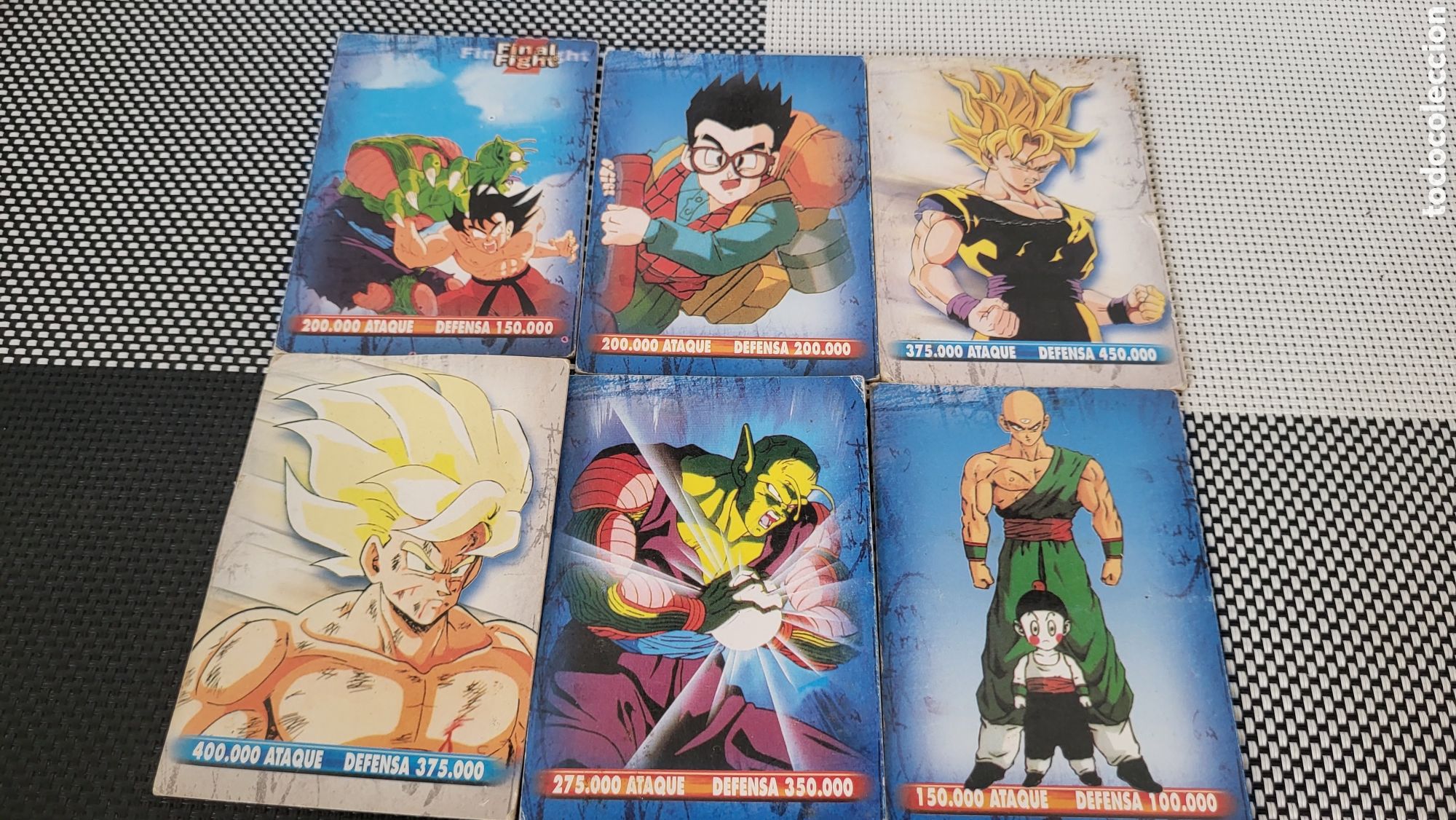 Coleccionismo cromos antiguos: Cromos antiguos Drag&oacute;n ball L5