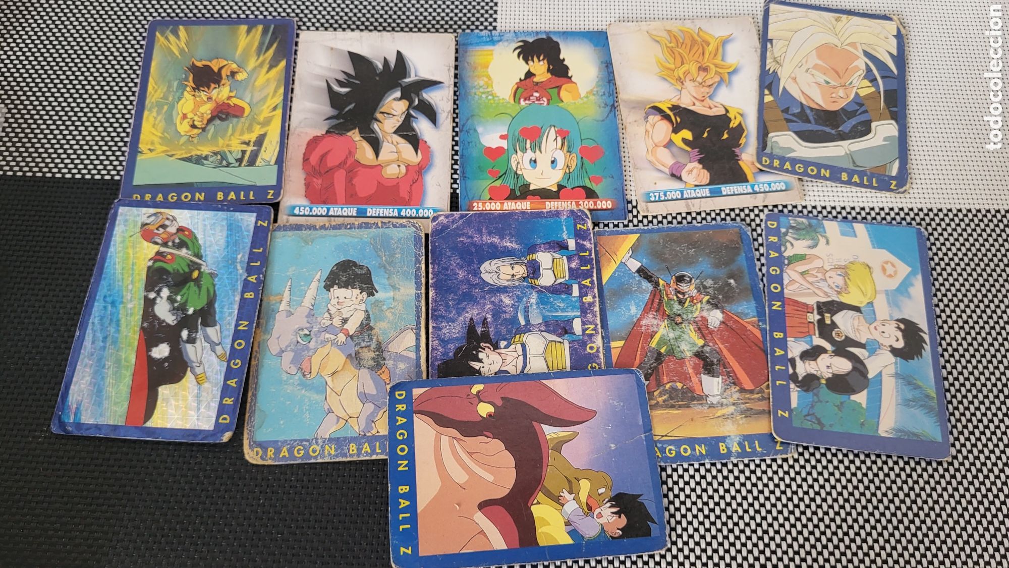 Coleccionismo cromos antiguos: Cromos antiguos Drag&oacute;n ball L7