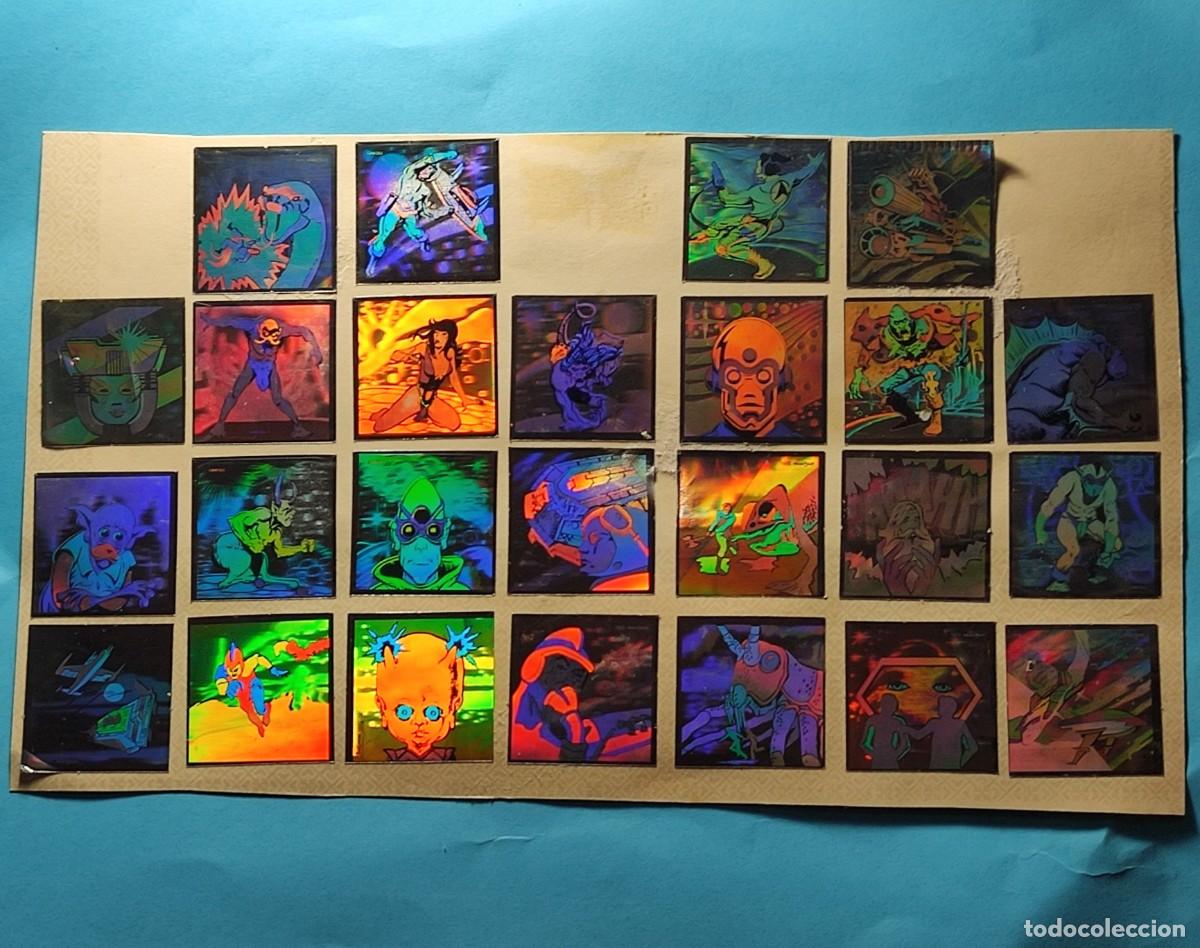 Coleccionismo cromos antiguos: CROMO HOLOGR&Aacute;FICO DEL ESPACIO BOLLYCAO * 25 UNIDADES* DESPEGADOS* TAMBIEN LOS VENDO SUELTOS * PEDIR