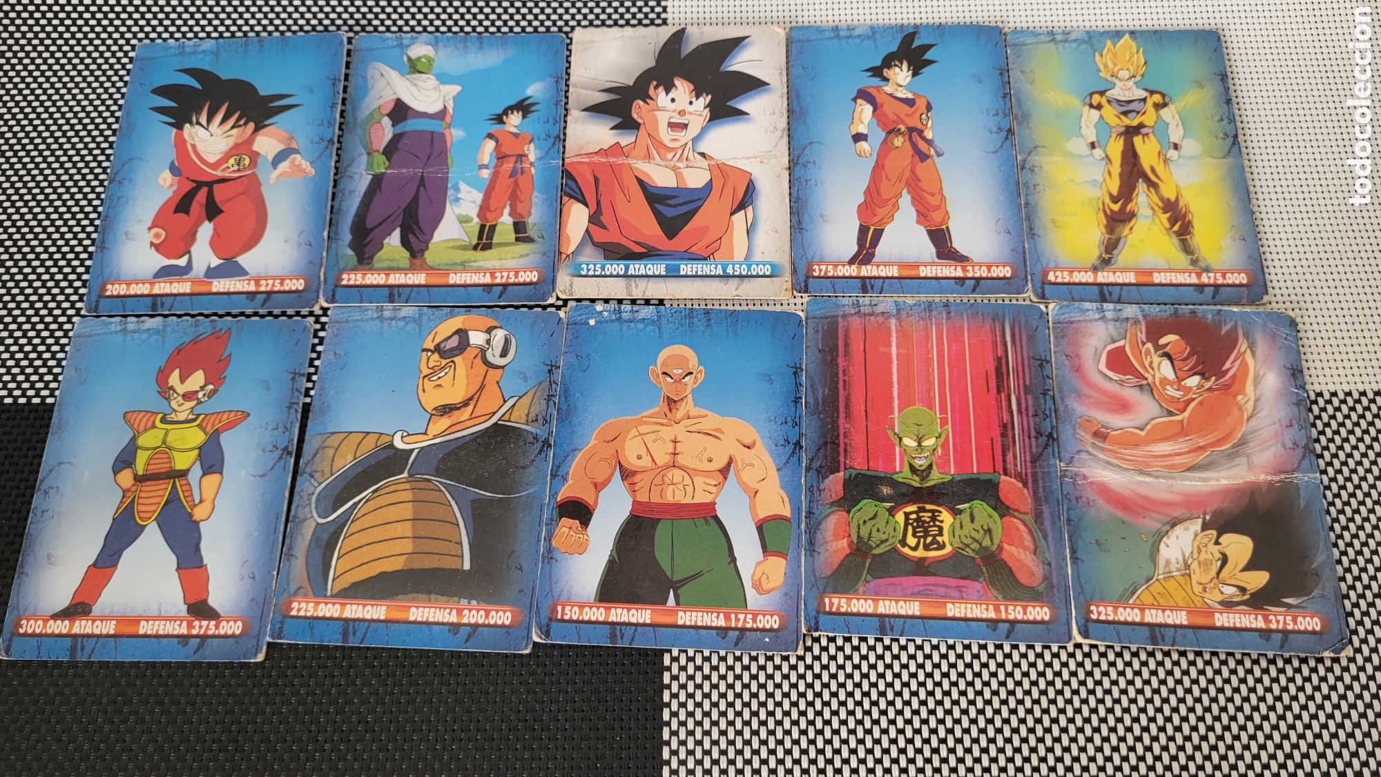Coleccionismo cromos antiguos: Cromos antiguos Drag&oacute;n ball L10