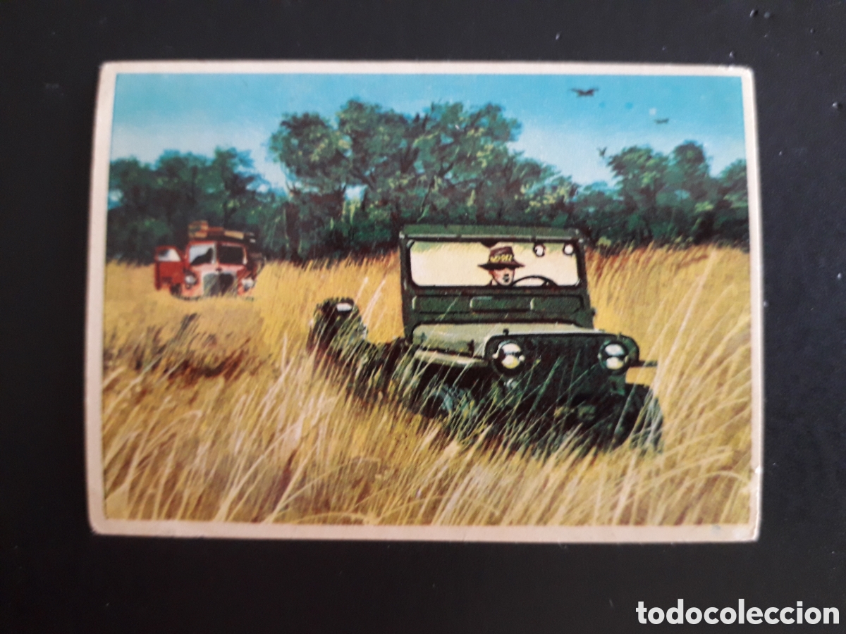 Coleccionismo cromos antiguos: SAFARI, &Aacute;FRICA, LA VUELTA AL MUNDO CON BIMBO 1966 N&deg; 181 SIN PEGAR, PEDIDO M&Iacute;NIMO 3&euro;