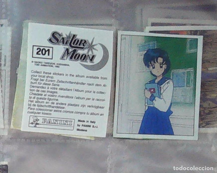 Coleccionismo cromos antiguos: SAILOR MOON PANINI NUNCA PEGADO N 201