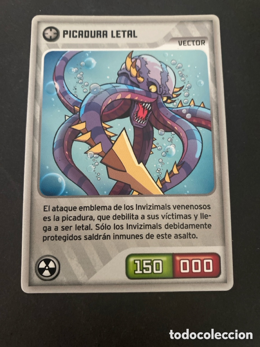 Coleccionismo cromos antiguos: Cromo carta Invizimals desaf&iacute;o oculto N* 415