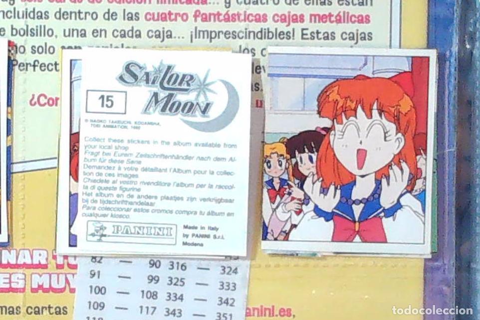 Coleccionismo cromos antiguos: SAILOR MOON PANINI NUNCA PEGADO N 15