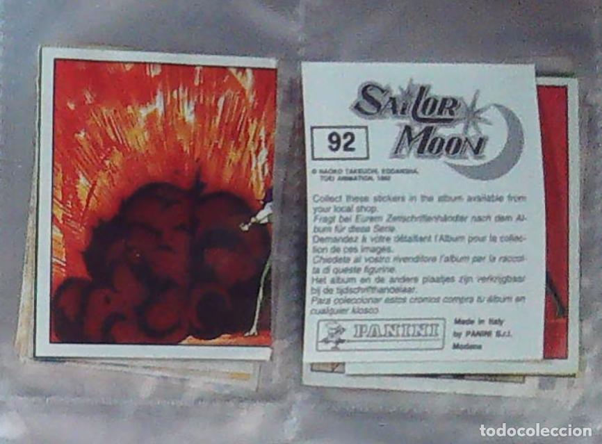 Coleccionismo cromos antiguos: SAILOR MOON PANINI NUNCA PEGADO N 92
