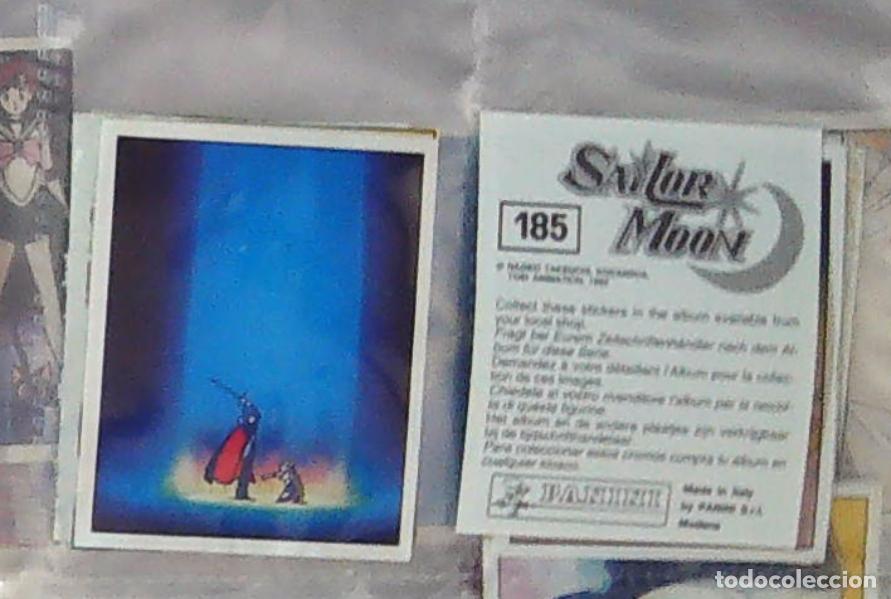 Coleccionismo cromos antiguos: SAILOR MOON PANINI NUNCA PEGADO N 185