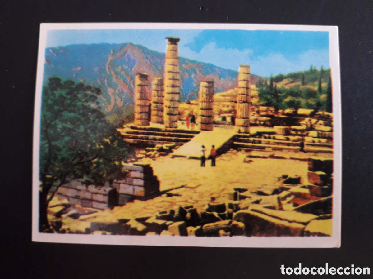 Coleccionismo cromos antiguos: ATENAS, ACR&Oacute;POLIS, GRECIA, LA VUELTA AL MUNDO CON BIMBO 1966 N&deg; 203 SIN PEGAR, PEDIDO M&Iacute;NIMO 3&euro;