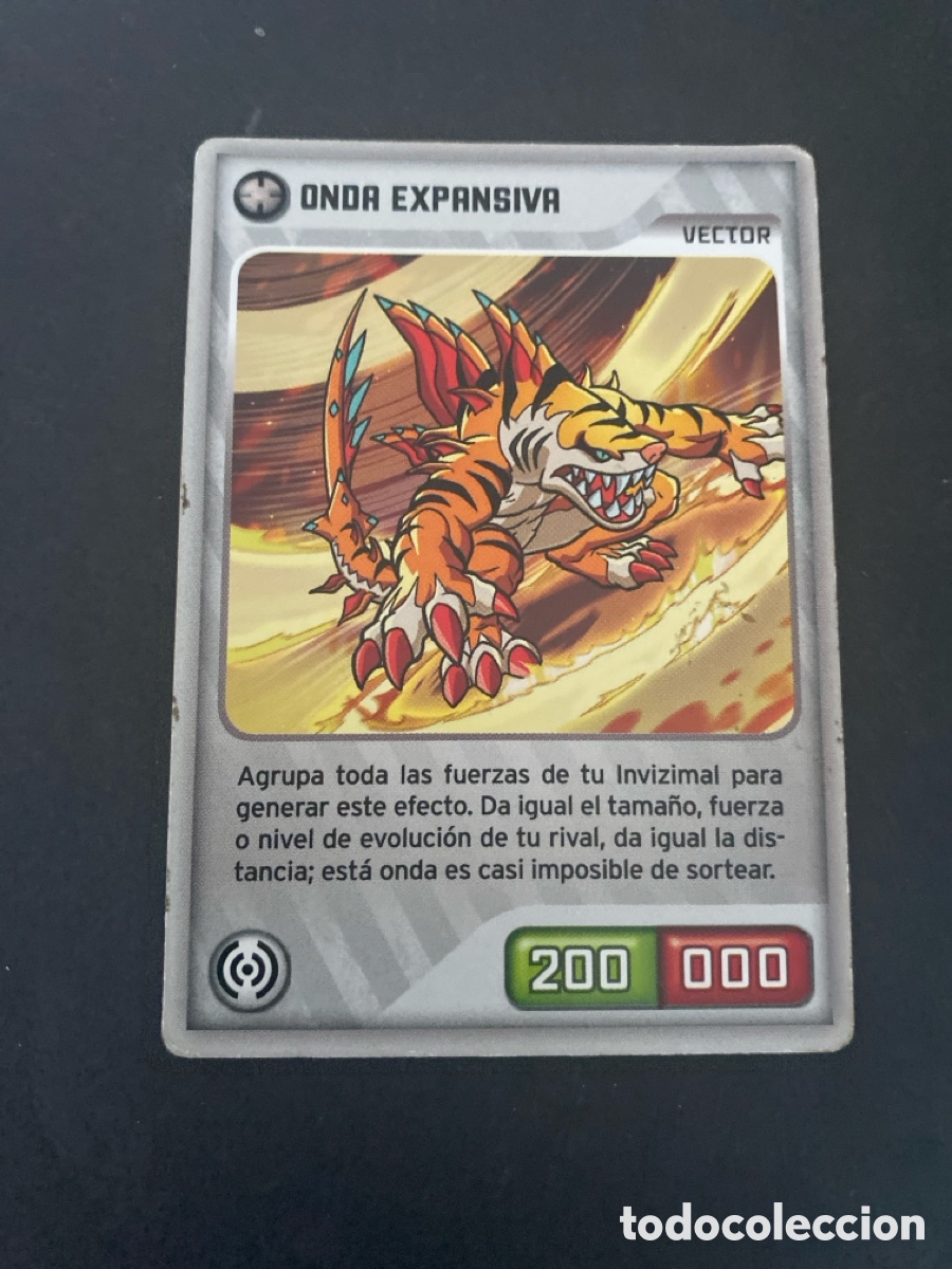 Coleccionismo cromos antiguos: Cromo carta Invizimals desaf&iacute;o oculto N* 427