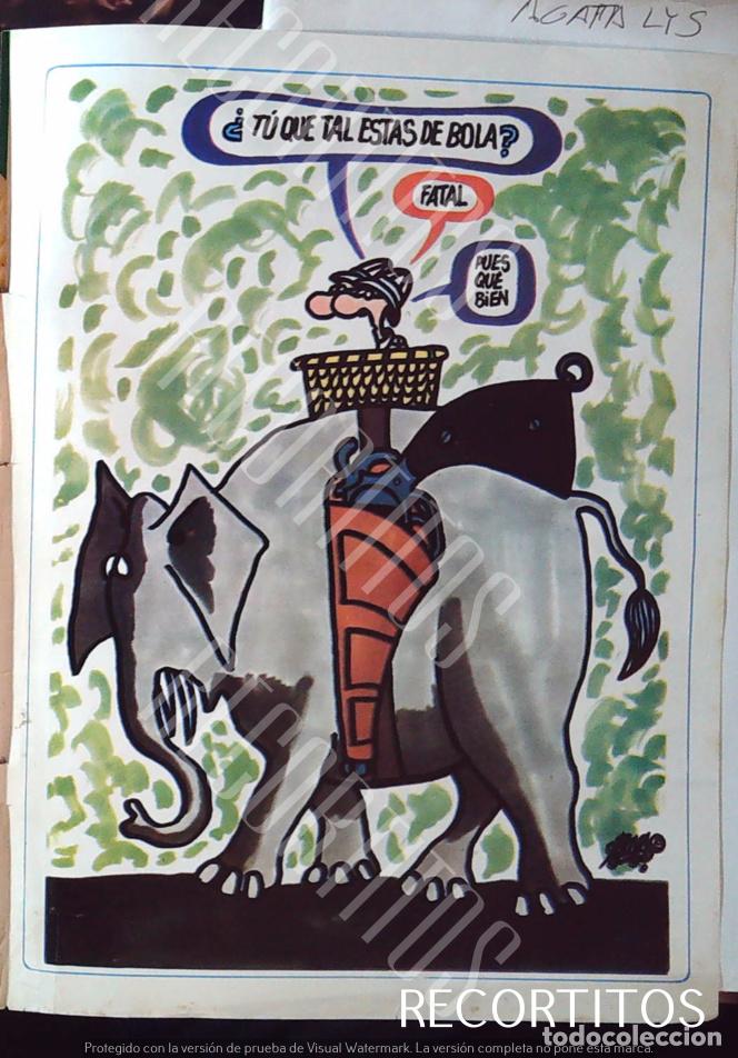 Coleccionismo cromos antiguos: FORGES HUMOR EN DIEZ MINUTOS macizas