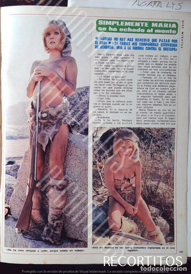 Coleccionismo cromos antiguos: simplemente maria en la intimidad