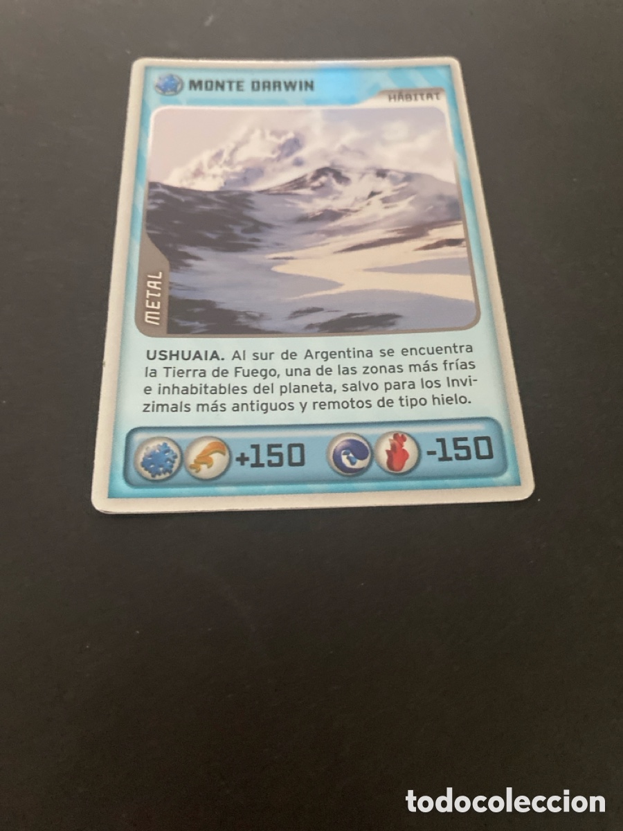 Coleccionismo cromos antiguos: Cromo carta Invizimals desaf&iacute;o oculto N* 440