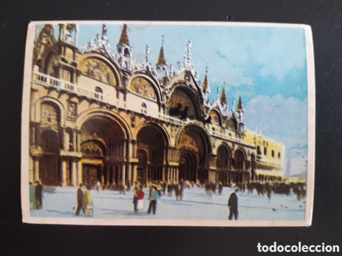 Coleccionismo cromos antiguos: EL DUOMO, VENECIA, ITALIA, LA VUELTA AL MUNDO CON BIMBO 1966 N&deg; 216 SIN PEGAR, PEDIDO M&Iacute;NIMO 3&euro;