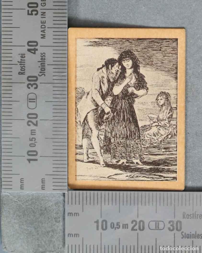 Collectable Antique Stickers: FOTOTIPIA. LOS CAPRICHOS. SERIE 29 &Nu;. 7