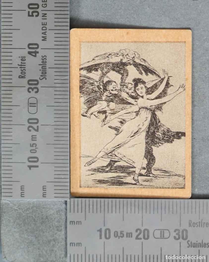 Collectable Antique Stickers: FOTOTIPIA. LOS CAPRICHOS. SERIE 29 &Nu;. 67