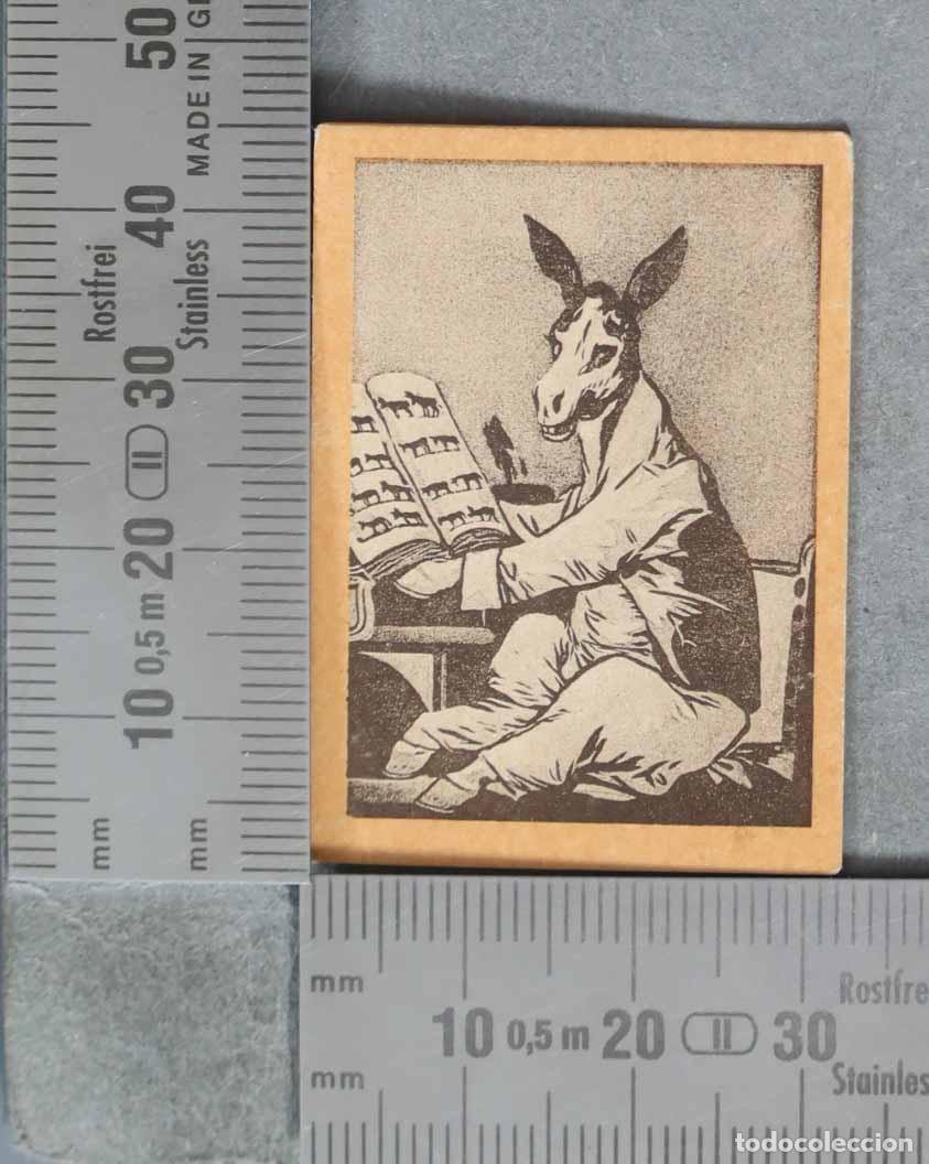 Collezionismo Figurine antiche: FOTOTIPIA. LOS CAPRICHOS. SERIE 29 &Nu;. 38