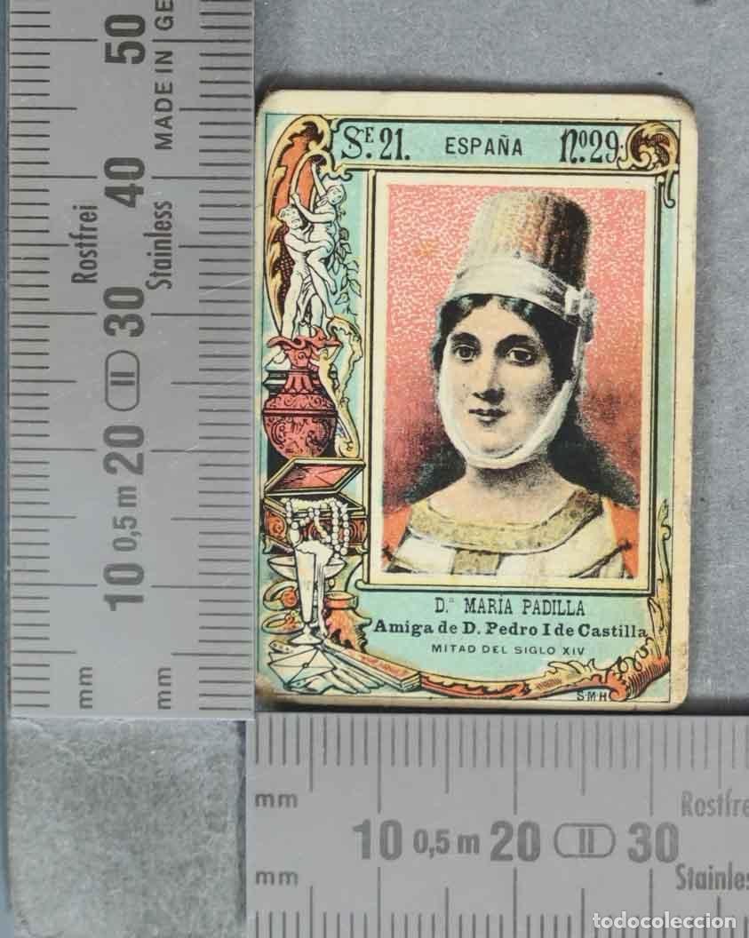 Coleccionismo cromos antiguos: FOTOTIPIA. SERIE 21. N 29. MUJERES