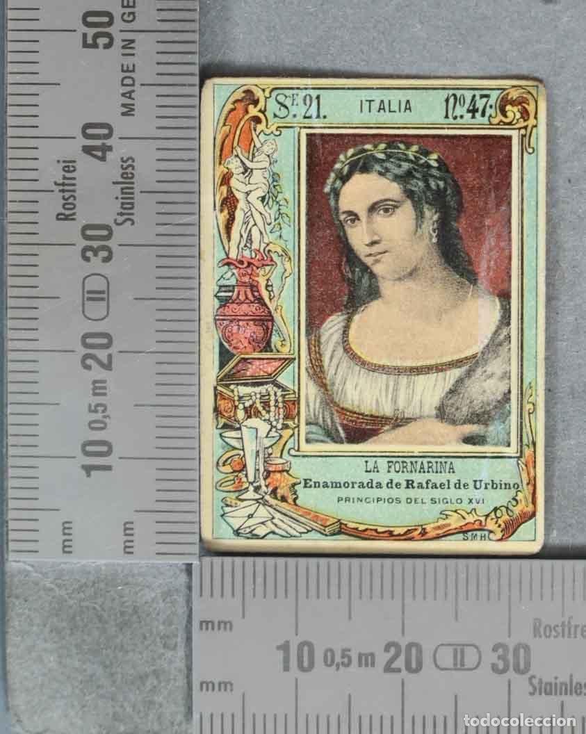 Coleccionismo cromos antiguos: FOTOTIPIA. SERIE 21. N 47. MUJERES