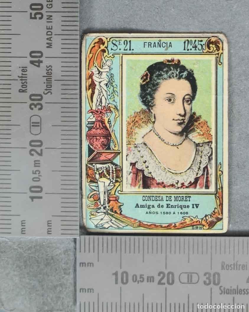 Coleccionismo cromos antiguos: FOTOTIPIA. SERIE 21. N 45. MUJERES