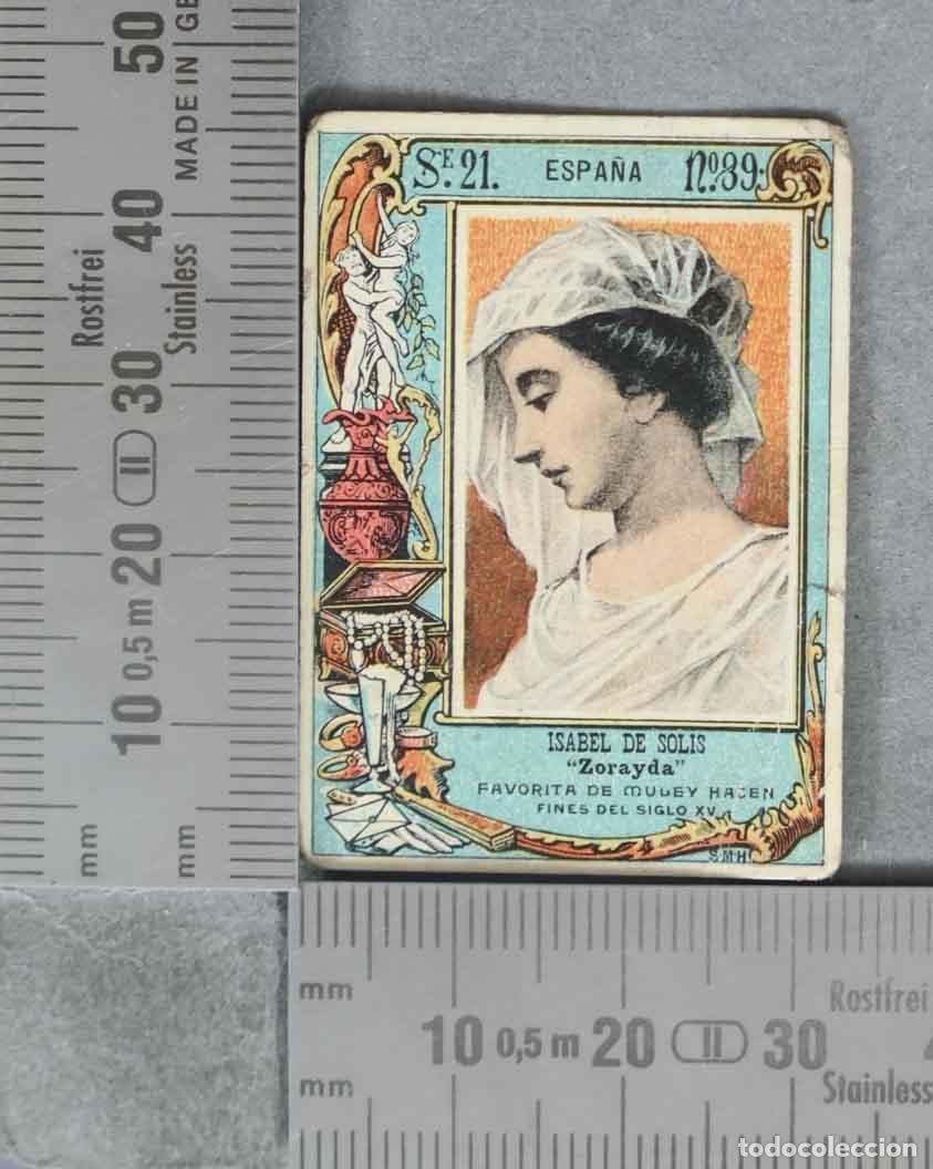 Coleccionismo cromos antiguos: FOTOTIPIA. SERIE 21. N 39. MUJERES