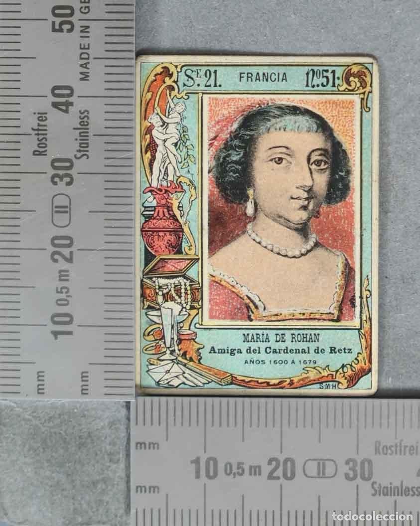 Coleccionismo cromos antiguos: FOTOTIPIA. SERIE 21. N 51. MUJERES