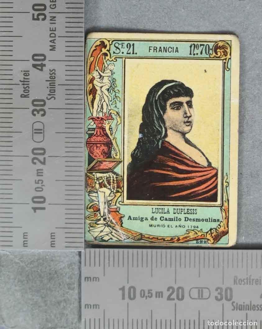 Coleccionismo cromos antiguos: FOTOTIPIA. SERIE 21. N 70. MUJERES