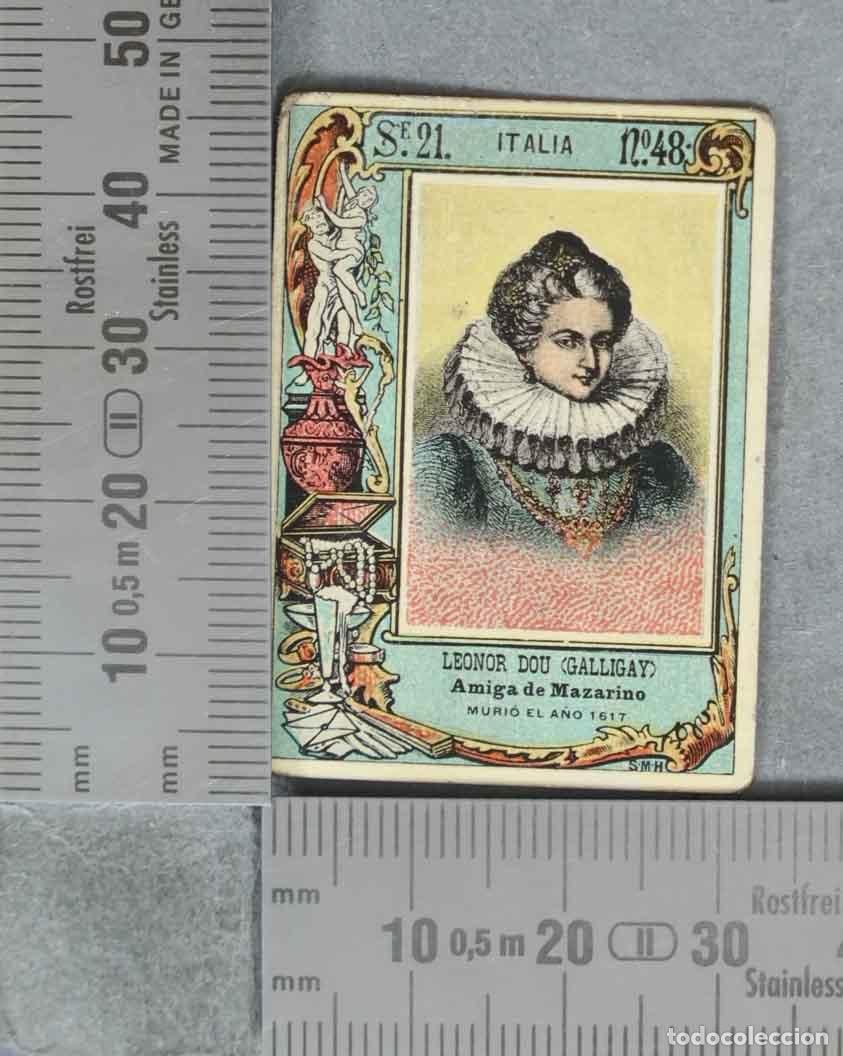 Coleccionismo cromos antiguos: FOTOTIPIA. SERIE 21. N 48. MUJERES