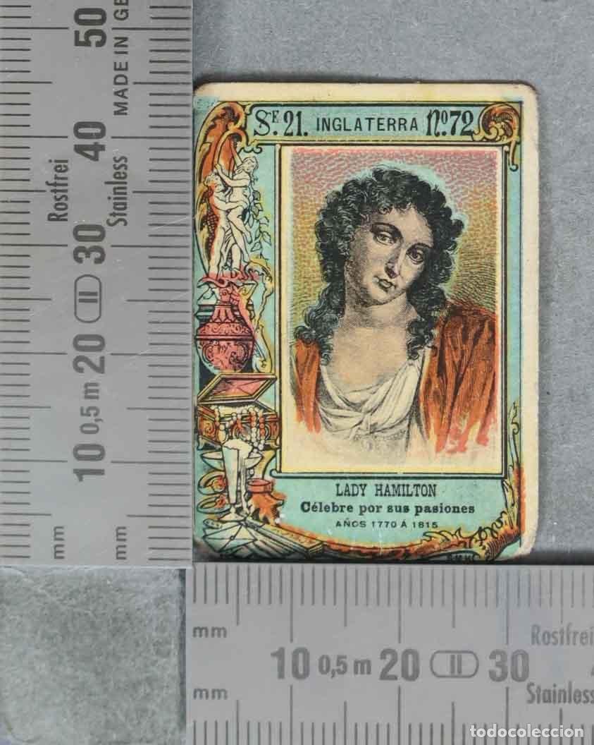 Coleccionismo cromos antiguos: FOTOTIPIA. SERIE 21. N 72. MUJERES