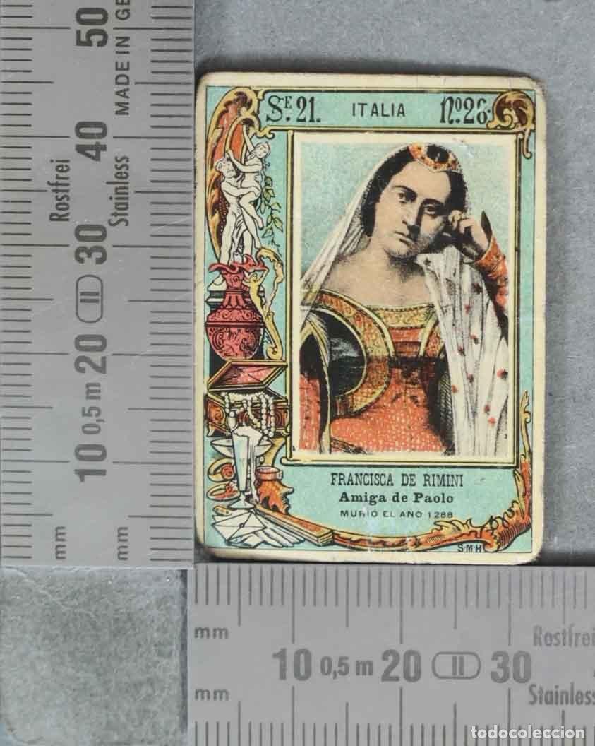Coleccionismo cromos antiguos: FOTOTIPIA. SERIE 21. N 28. MUJERES
