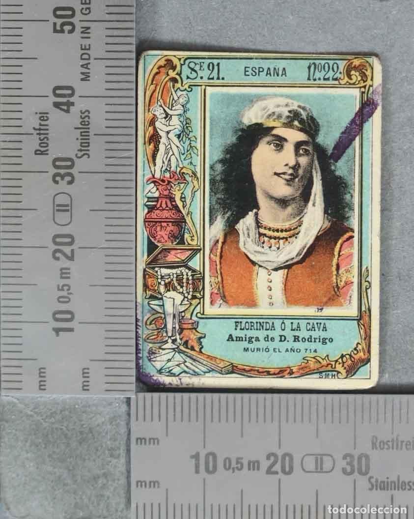Coleccionismo cromos antiguos: FOTOTIPIA. SERIE 21. N 22. MUJERES