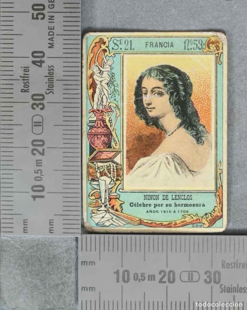 Coleccionismo cromos antiguos: FOTOTIPIA. SERIE 21. N 53. MUJERES